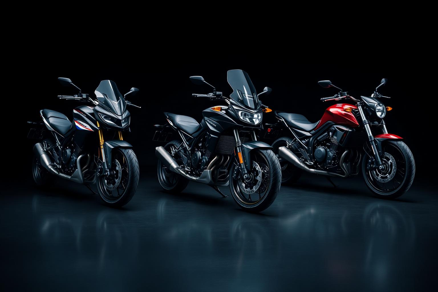 Motorcycle lineup